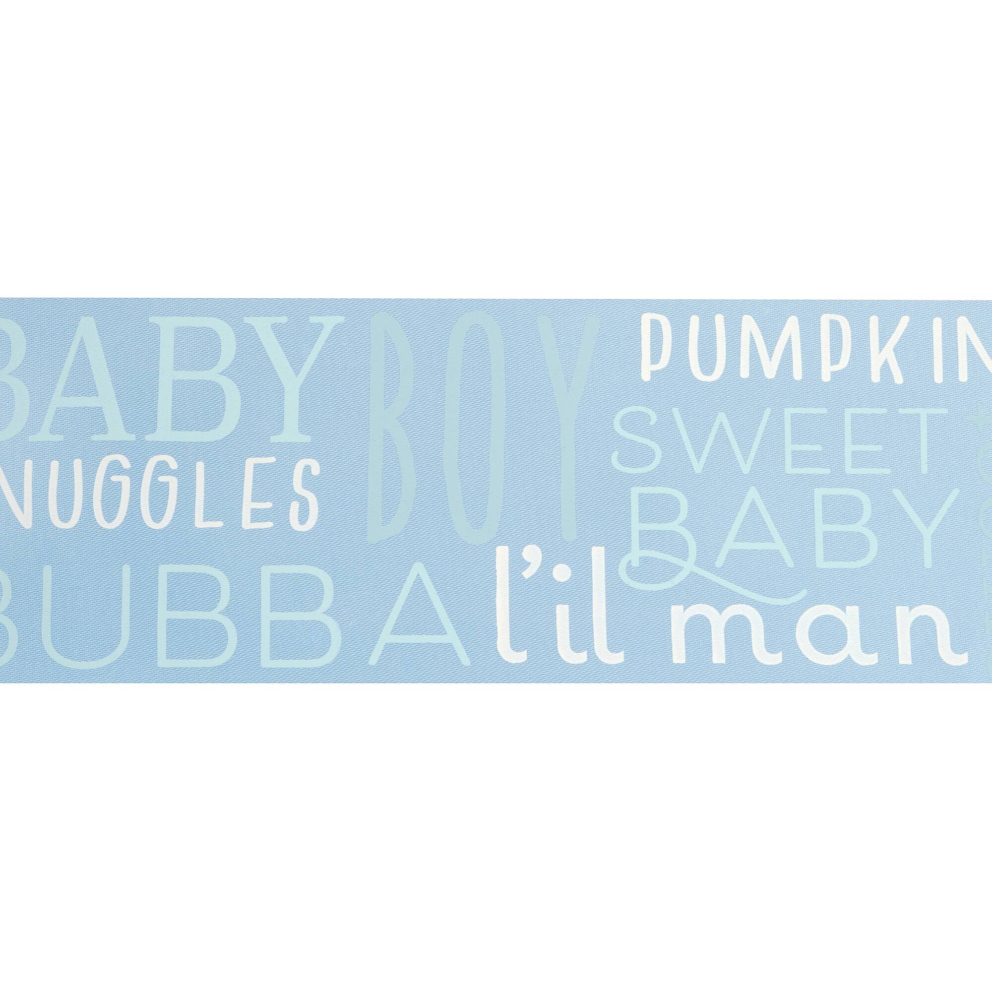 2.5'' x 5 yd. It's a Boy Satin Ribbon by Celebrate It®